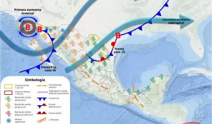 Precipitaciones y nevadas por tormenta invernal