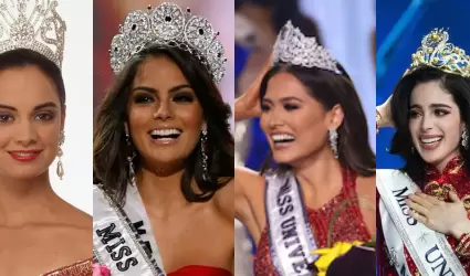 Lupita Jones, Ximena Navarrete, Andrea Meza, Ftima Bosch