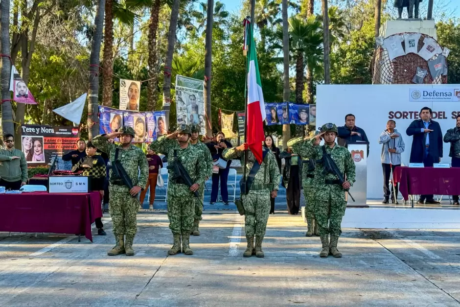 Sorteo del Servicio Militar Nacional Clase 2007 y Remisos