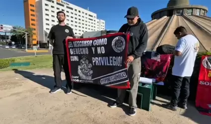 Manifestacin en Zona Ro por reforma para reducir la jornada laboral en el pas