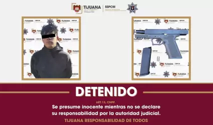 Detenido presunto asaltante en el Pedregal de Santa Julia