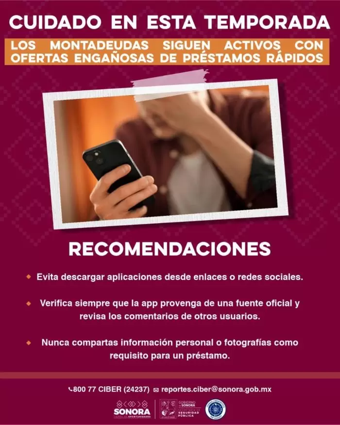 Advertencia sobre "montadeudas"