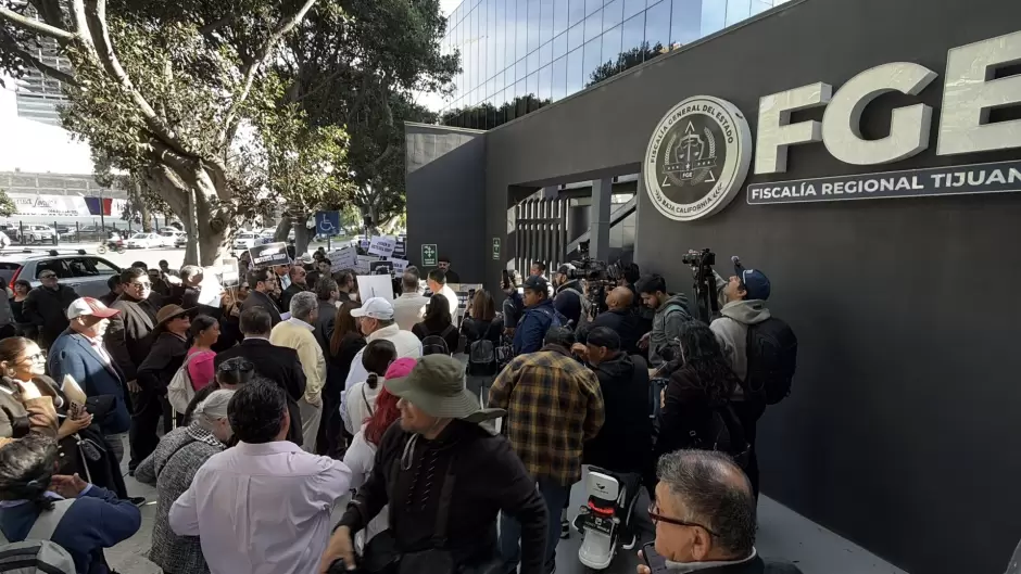 Abogados de Tijuana marchan tras asesinato de colega