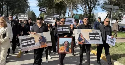 Abogados de Tijuana marchan tras asesinato de colega