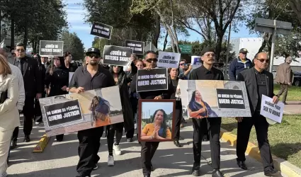 Abogados de Tijuana marchan tras asesinato de colega