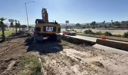 Tomar tres semanas reparar socavn de Va Rpida Oriente; gasto ascender a 3 m