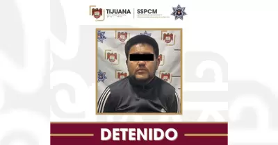 Presunto responsable de robo con violencia con arma de fuego