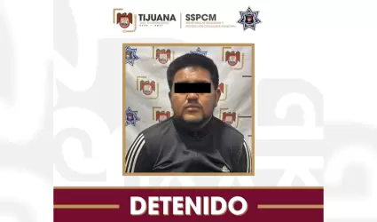 Presunto responsable de robo con violencia con arma de fuego
