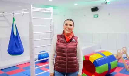 Inaugura gobernadora Marina del Pilar la primera sala sensorial en San Felipe