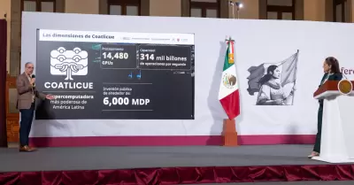 Sheinbaum presenta "Coatlicue", la supercomputadora ms potente de Latinoamrica