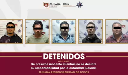 Personas armadas detenidas en distintas intervenciones
