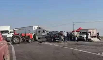 Bloqueos de Transportistas y agricultores