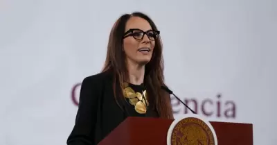 Gabriela Cuevas Barrn, coordinadora de los trabajos del Gobierno de Mxico para