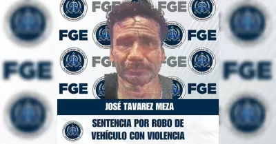 Sentenciado a ms de 5 aos de prisin por robo de vehculo con violencia