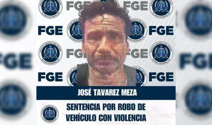 Sentenciado a ms de 5 aos de prisin por robo de vehculo con violencia