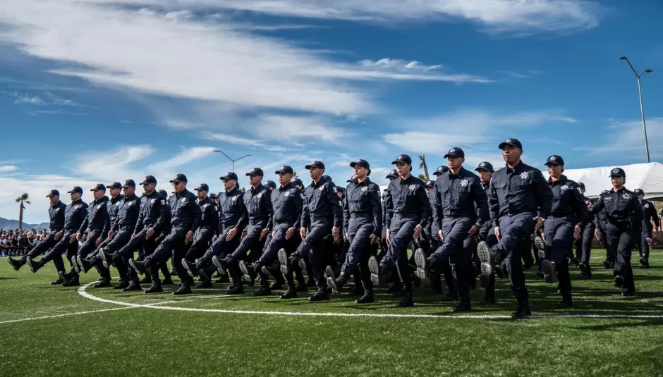 Ceremonia de Graduacin de nuevos elementos policiacos