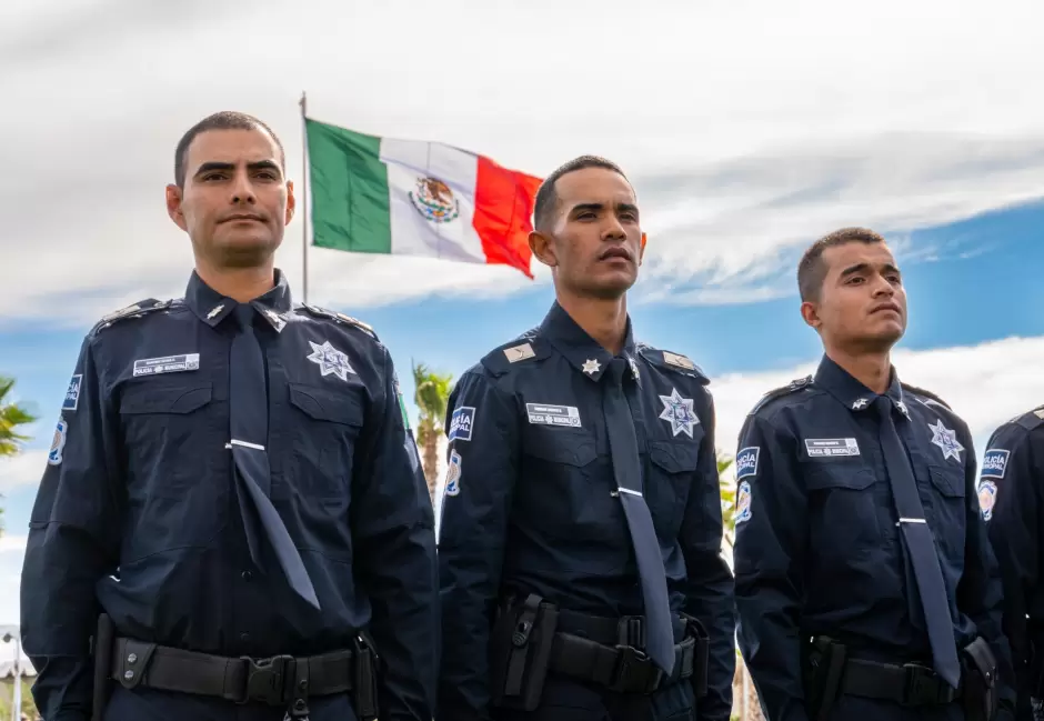 Ceremonia de Graduacin de nuevos elementos policiacos
