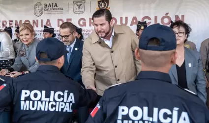 Ceremonia de Graduacin de nuevos elementos policiacos