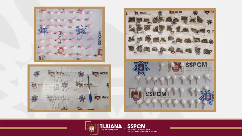 Detenidos por delitos contra la salud