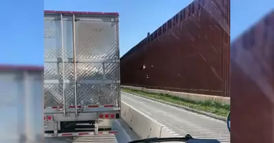 Dos mujeres resultan gravemente lesionadas al caer del muro fronterizo