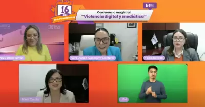 Conferencia magistral "Violencia digital y meditica"