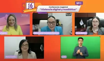 Conferencia magistral "Violencia digital y meditica"