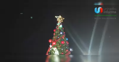 Calimax realiza su tradicional encendido del rbol navideo