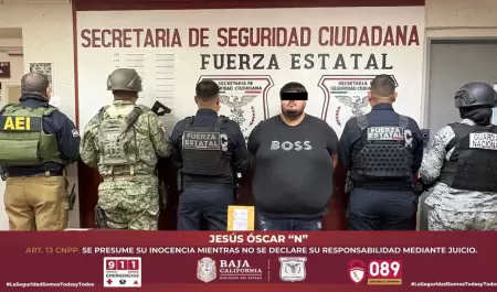 Detenido objetivo prioritario en Mexicali