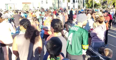 Jvenes de Probation participan en la carrera Encinitas Turkey Trot