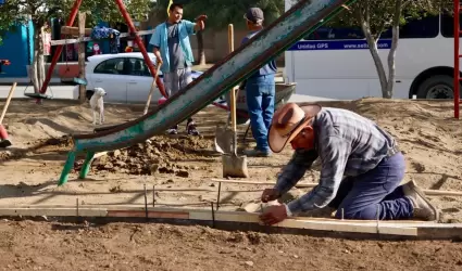 Obra de rehabilitacin del Parque Natura Seccin Bosques