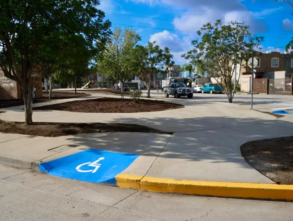 Obra de rehabilitacin del Parque Natura Seccin Bosques