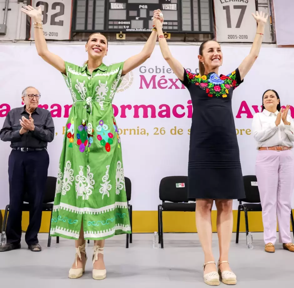 Destaca Gobernadora Marina del Pilar aumento al salario mnimo en Baja California anunciado por Presidenta Claudia Sheinbaum