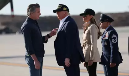 Newsom exige en Washington que Trump cumpla compromisos con los sobrevivientes d