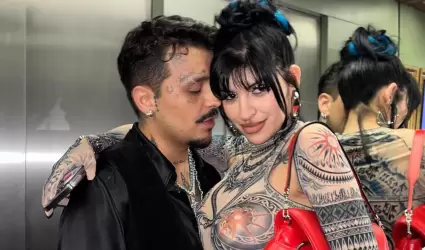 Christian Nodal, Cazzu