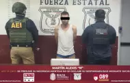 Fuerza Estatal detiene a hombre armado y asegura pistola en el Centro Cvico de Mexicali
