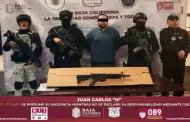 Autoridades detienen en Tijuana a hombre en poder de un arma larga