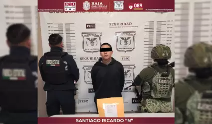 Detenido con marihuana