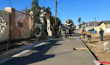 Obra de pavimentacin