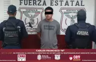 Intercepta Fuerza Estatal vehculo con municin y detiene a un individuo en El Hongo
