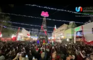VIDEO.- Realizan el tradicional encendido del rbol de Navidad CocaCola y Ayuntamiento de Tijuana
