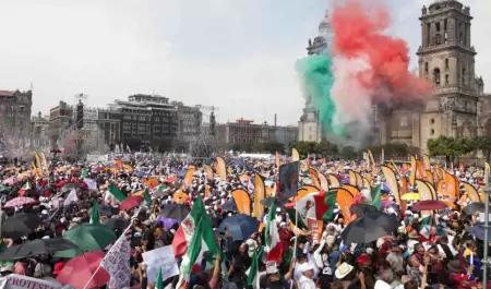 Concentracin en el Zcalo