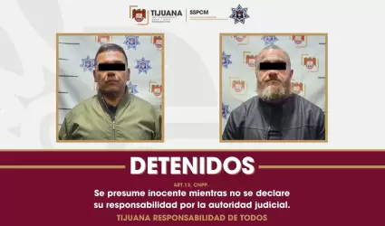 Presuntos responsables de robo con violencia a panadera Venecia