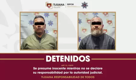 Presuntos responsables de robo con violencia a panadera Venecia