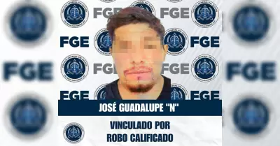 Vinculado a proceso por robo calificado