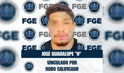 Vinculado a proceso por robo calificado