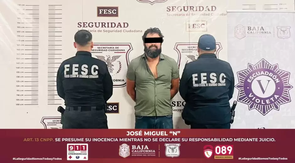 Detenidos por violencia familiar