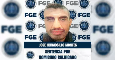 Sentenciado por homicidio calificado
