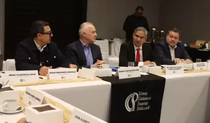 Sesin ordinaria del Consejo Ciudadano de Seguridad Pblica