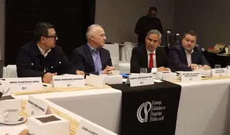 Sesin ordinaria del Consejo Ciudadano de Seguridad Pblica