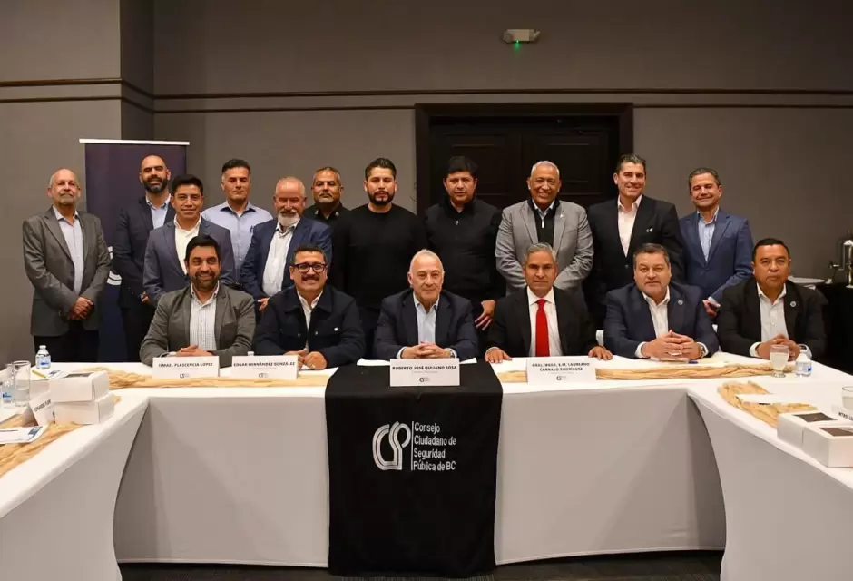 Sesión ordinaria del Consejo Ciudadano de Seguridad Pública